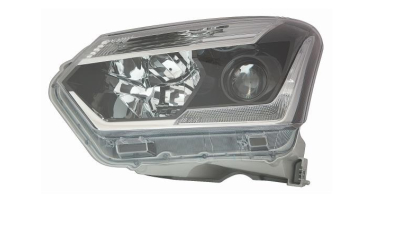 Far Isuzu D-Max (Rt-50), 2017-, partea Stanga, cu lentile; cu lumina timp de zi tip LED; H11+HB3+tip bec LED+WY21W; electric; cu motor, DEPO