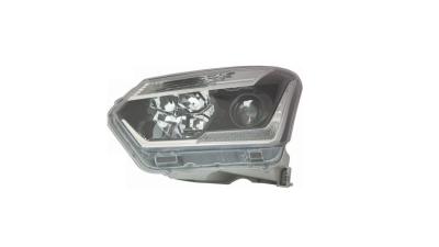 Far ISUZU D-MAX (RT-50), 2017-, TYC, fata, partea stanga, cu 'lumina de zi' tip LED;tip bec H11+HB3+LED+WY21W; electric; cu motor;