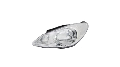 Far HYUNDAI I10 (PA), 04.2008-04.2011, OEM/OES, fata, partea stanga, tip bec H4; electric; cu motor;