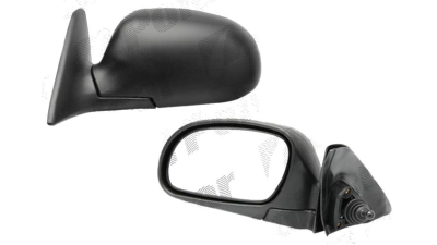 Oglinda exterioara Hyundai Accent Sedan/Hatchback 1994-09.1999 partea dreapta View Max crom convex texture reglare manuala prin cablu fara incalzire