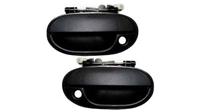 Maner usa exterior Hyundai Accent (X-3), 1998-2000, negru, 8266022001CA, usa fata partea Dreapta