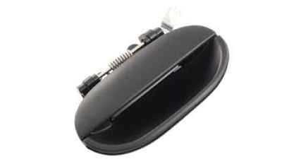 Maner usa exterior Hyundai Accent (X-3), 1998-2000, negru, 83650-22000, usa spate partea Stanga