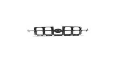 Grila radiator Hyundai Accent Sedan, 01.2001-12.2003, negru, 8656025010CA, 400705