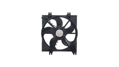 GMV radiator electroventilator Hyundai Accent (Lc), 2000-2006, Motorizare 1, 3 I 12v 55kw; 1, 5 Crdi 60kw; 1, 5 I 12v 66kw; 1, 5 I 16v 75kw; 1, 6 I 16v 77kw Diesel/Benzina, tip climatizare cu/fara AC, cutie M/A, dimensiune 85W/320mm, plastic, HCC(HALLA)