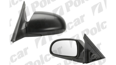 Oglinda exterioara Hyundai Accent (Lc) Sedan/Hatchback 01.2001-12.2003 partea dreapta View Max crom convex texture reglare manuala prin cablu fara incalzire