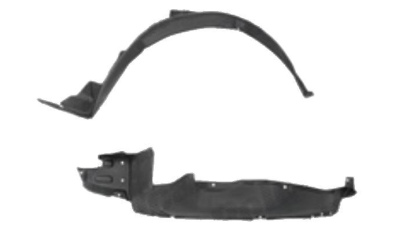 Carenaj roata Hyundai Accent (Lc), Hatchback 01.2001-12.2003, partea Stanga, Fata, 8681125200, 4007FL3T