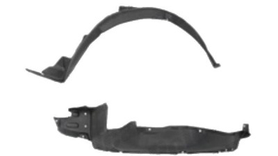 Carenaj roata Hyundai Accent (Lc), Hatchback 01.2001-12.2003, partea Dreapta, Fata, 8681225200, 4007FP3T
