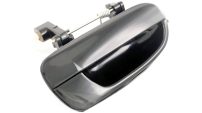 Maner usa exterior Hyundai Accent (Lc), 01.2001-08.2006, negru/lucios, usa spate partea Dreapta