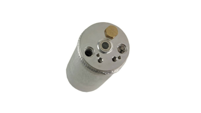 Filtru uscator aer conditionat Hyundai Coupe, 08.1996-04.2002, cu AC, intrare , iesire , 97801-02000; 97801-29000