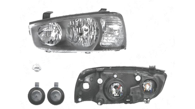 Far Hyundai Elantra (Xd), 06.2000-12.2003, fata, Stanga, H1+H7; electric; cu motor, DEPO