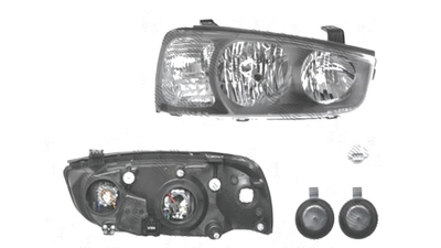 Far Hyundai Elantra (Xd), 06.2000-12.2003, fata, Dreapta, H1+H7; electric; cu motor, DEPO