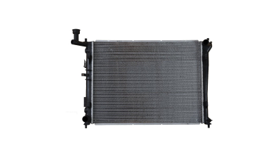 Radiator racire Hyundai Elantra (Hd), 2006-2011, Hyundai I30 (Fd), 2007-2012, Motorizare 1, 4 80kw; 1, 6 90kw; 2, 0 102/105kw Benzina, tip climatizare Cu/fara AC, cutie Manuala, diametru intrare/iesire 34/34mm, dimensiune 600x455x14mm, Cu lipire fagure pr