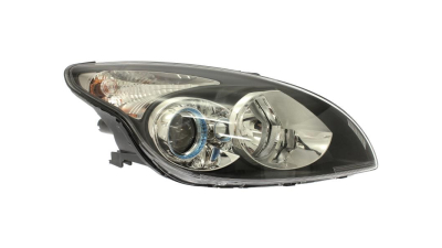 Far Hyundai I30 (Fd), 03.2007-03.2012, partea Dreapta, H1+H7+PY21W+W5W; electric; negru; cu motor, OEM/OES