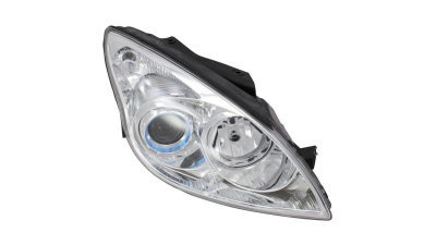 Far Hyundai I30 (Fd) 03.2007-03.2012, Dreapta, tip bec H1+H7, reglare electrica, ECE, fara motoras, culoare argintiu, Depo, 92102-2L020, 92102-2L120