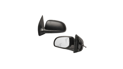 Oglinda exterioara Hyundai I20 (Pb) 2008-2014, Getz (TB) 09.2005-12.2011 , Dreapta, Crom, manuala,prin cablu, Fara incalzire, carcasa neagra, Convex, BestAutoVest 87620-1J000 4017522S