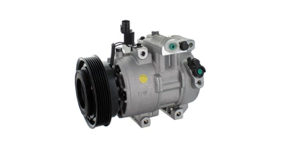 Compresor aer conditionat Hyundai I20, 2008-2014, motorizare 1.4 74kw/ 1, 6 93kw, benzina, rola curea 124 mm, 6 caneluri, de tip Doowon: DV12