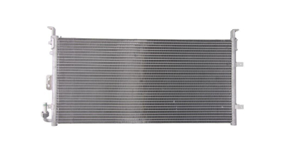 Condensator climatizare Kia Magentis, 05.2001-11.2002, motor 2.5 V6, 124 kw benzina, cutie automata, full aluminiu brazat, 725(680)x335x17 mm, fara filtru uscator