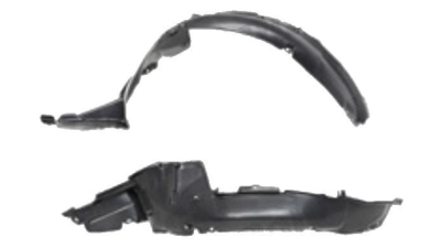 Carenaj roata Hyundai Sonata (Eu4), 11.2001-12.2004, partea Dreapta, Fata, 868123D000, 4025FP1T