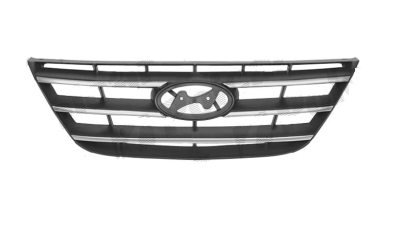 Grila radiator Hyundai Sonata, 04.2008-, crom/negru, 863503K600, 402705