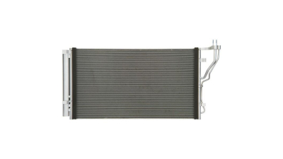 Condensator climatizare Hyundai Sonata, 01.2009-06.2014, motor 2.0 T, 201 kw benzina, cutie automata, full aluminiu brazat, 715(675)x390(370)x16 mm, cu uscator si filtru integrat