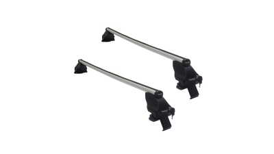Set bare transversale portbagaj din aluminiu marca Twinny Load TL A30, kit complet cu bare, suporti si antifurt cu cheie