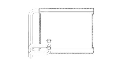 Radiator Incalzire Kia Optima (TF), 03.2012-2015, motor 1.7 CRDI, diesel, aluminiu brazat/aluminiu, 220x160x26 mm, Hella