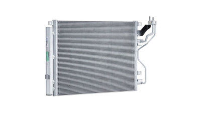 Condensator climatizare Hyundai Sonata (LF), 04.2014-, motor 1.6 T-GDI, 133 kw; 2.0 T, 183 kw benzina, cutie manuala/automata, full aluminiu brazat, 525(470)x395x22 mm, cu uscator si filtru integrat