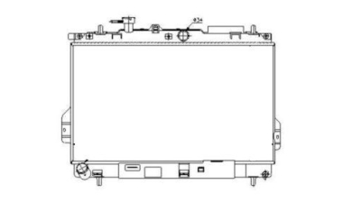 Radiator racire Best Auto Vest 403508