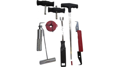 Trusa scule scos parbrize, set demontare lunete 7 piese