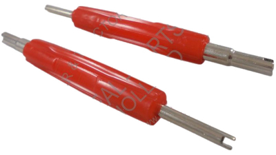 Surubelnita pentru montare/ demontare ventil roata 128mm, cu doua capete