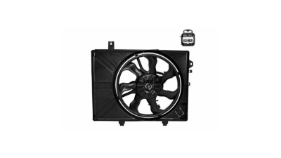 GMV radiator electroventilator Hyundai Getz (Tb), 09.2002-2011, Motorizare 1, 4 71kw Benzina, dimensiune 1399ccmmm, Aftermarket