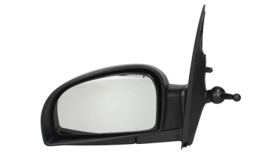 Oglinda exterioara Hyundai Getz (Tb) 05.2002-09.2005 partea stanga View Max crom convex grunduita partial reglare manuala prin cablu fara incalzire
