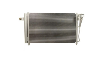 Condensator climatizare Hyundai Getz, 09.2005-06.2009, motor 1.1, 49 kw; 1.4, 71 kw benzina, cutie manuala, full aluminiu brazat, 545(495)x325x16 mm, cu uscator si filtru integrat