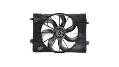 GMV radiator electroventilator Kia Sportage (JE), 2005-2010, Hyundai Tucson, 2004-2010, motor 2.0, benzina, 468 mm; 3 pini