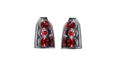 Set stopuri tuning HYUNDAI TUCSON (JM), 06.2004-10.2009, Taiwan, partea stanga+dreapta, transparent, argintiu; fara soclu bec ;