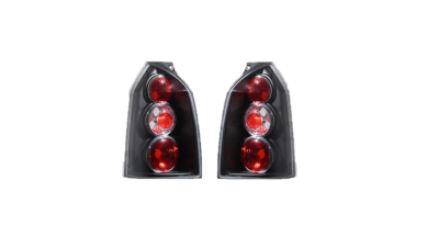 Set stopuri tuning HYUNDAI TUCSON (JM), 06.2004-10.2009, Taiwan, partea stanga+dreapta, negru, transparent; fara soclu bec ;