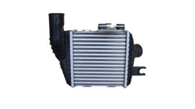 Intercooler Kia Sportage (JE), 08.2004-03.2010, Tucson, 08.2004-03.2010, motor 2.0 CRDI 83/100/103/110kw, diesel, cu/fara AC, aluminiu brazat/plastic, 202x190x90 mm, SRLine, 