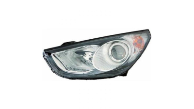 Far Hyundai Ix35 (Lm) 10.2009-08.2013, Stanga, tip bec H7+H7, reglare electrica, ECE, fara motoras, TYC, 921012Y000, 92101-2Y000