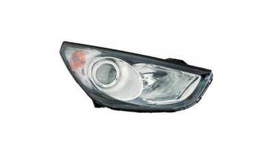 Far Hyundai Ix35 (Lm) 10.2009-08.2013, Dreapta, tip bec H7+H7, reglare electrica, ECE, fara motoras, TYC, 921022Y000, 92102-2Y000