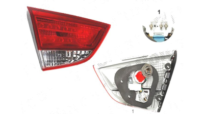 Stop spate lampa Hyundai Ix35 (Lm), 10.2009-, spate, Stanga, partea interioara; cu cablaje, OE