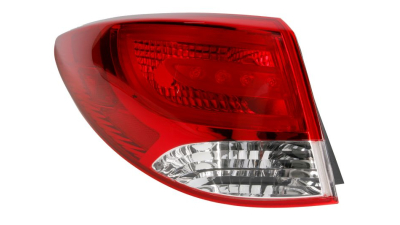 Stop spate lampa Hyundai Ix35 (Lm), 10.2009-2015, Model Fuel Cell, Tucson (Lm), 10.2009-, partea Stanga, exterior;tip bec P21/5W+PY21W; fara soclu bec; Omologare: ECE, DEPO