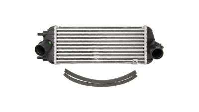 Intercooler Hyundai IX35 (LM), 11.2010-12.2015, Kia Sportage (JE), 11.2010-12.2015, motor 1.7 CRDI 85kw, diesel, cu/fara AC, aluminiu brazat/plastic, 350x147x85 mm, SRLine, 