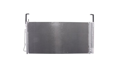 Condensator climatizare Hyundai Santa Fe, 02.2001-03.2006, motor 2.7 V6, 129kw/139 kw benzina, cutie automata, full aluminiu brazat, 680 (630)x340x17 mm, cu uscator filtrat