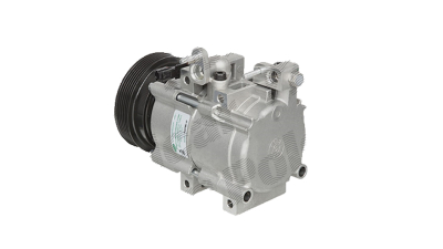 Compresor aer conditionat Hyundai Santa Fe, 11.2001-03.2006, Trajet, 04.2001-07.2008, motorizare 2.0 CRDI, diesel, rola curea 120 mm, 6 caneluri, tip Hella: HS-18