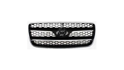 Grila radiator Hyundai Santa Fe (Cm), 04.2006-06.2009, crom/negru, 865602B020, 405105