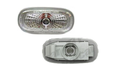 Lampa semnalizare laterala Hyundai Sonata (Nf), 01.2005-05.2010; Santa Fe (Cm), 04.2006-06.2009, fata, Stanga = Dreapta, fara suport becuri, OE