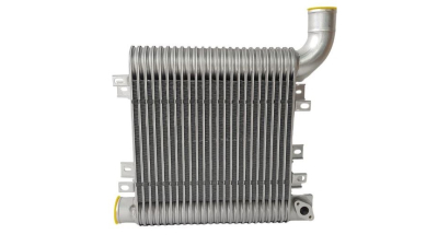Intercooler Hyundai Santa Fe, 03.2006-12.2012, motor 2.2 CRDI 102/110/114/145kw, diesel, cu/fara AC, aluminiu brazat, 231x305x64 mm, SRLine, 