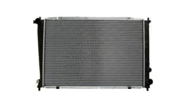 Radiator racire Hyundai H1/Starex/Satellite/H-200, 12.2002-09.2007, motor 2.5 TD, 73 kw; 2.5 CRDI, 81/103 kw; 2.6 TDiC, 63 kw, diesel, cutie manuala, cu/fara AC, 650x438x16 mm, aluminiu brazat/plastic, 