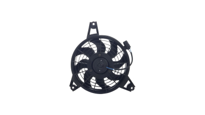 GMV radiator electroventilator Hyundai H1/Starex (Kmf), 06.1997-2008, Motorizare 2, 5 Td 73/74/82kw; 2, 4 82kw Diesel, tip climatizare cu AC, cutie Manuala, partea stanga, dimensiune 240mm, plastic, HCC(HALLA)