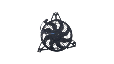 GMV radiator electroventilator Hyundai H1/Starex (Kmf), 06.1997-2008, Motorizare 2, 5 Td 73/74/82kw; 2, 4 82kw Diesel, tip climatizare cu AC, cutie Manuala, partea dreapta, dimensiune 240mm, plastic, cu 2 pini, HCC(HALLA)